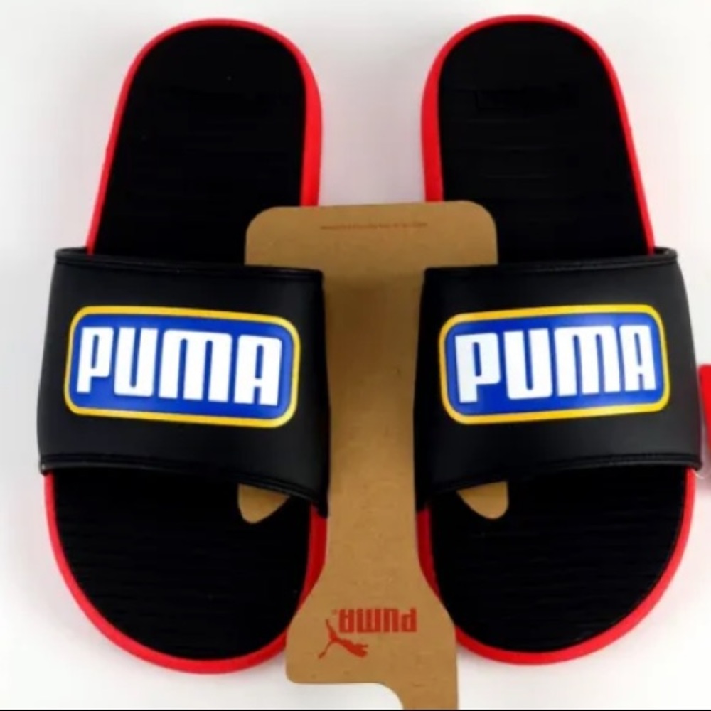 💜PUMA Men Cool Cat Alumni Retro Slide Sandal Size:12